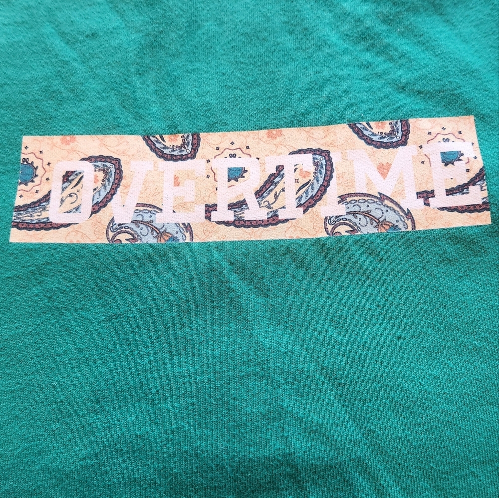 Green Overtime Tshirt